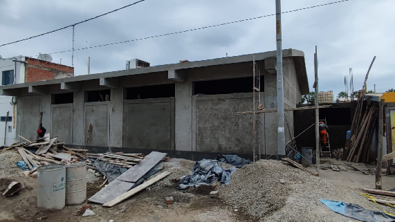 Construcción del Centro de Salud de Salitral registra 60% de avance
