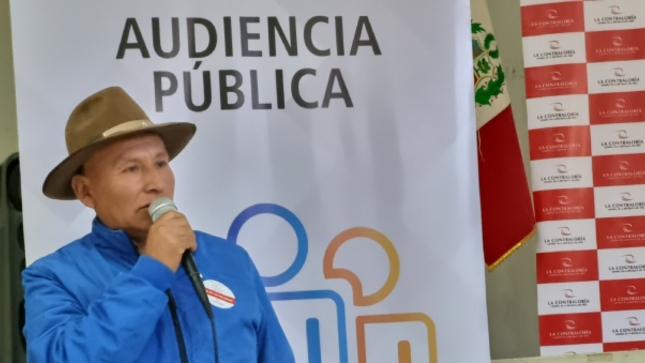 La Contraloría General convoca a ciudadanos y representantes de la sociedad civil organizada de las provincias de Cangallo y Víctor Fajardo a participar de la Audiencias Públicas Virtuales “La Contraloría te escucha”, a desarrollarse los días 14 y 21 de julio de 2023, con el objetivo de que presenten sus alertas y/o denuncias sobre uso inadecuado de bienes y recursos del Estado en las diferentes entidades públicas de su jurisdicción, así como deficiencias en servicios públicos.