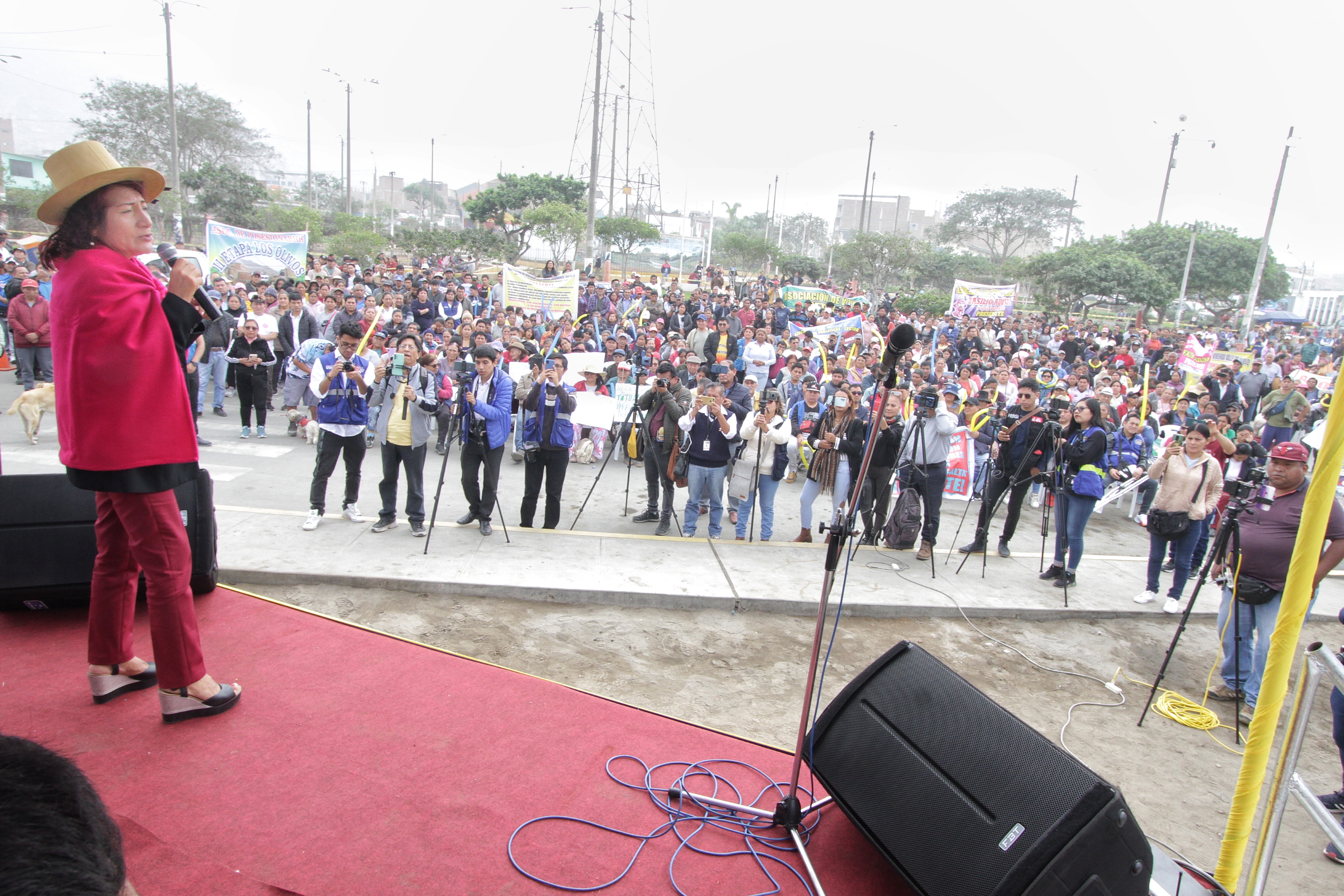 Rosa Vásquez: “Nos mantendremos firmes en el respeto de los límites de la provincia de Huarochirí”
