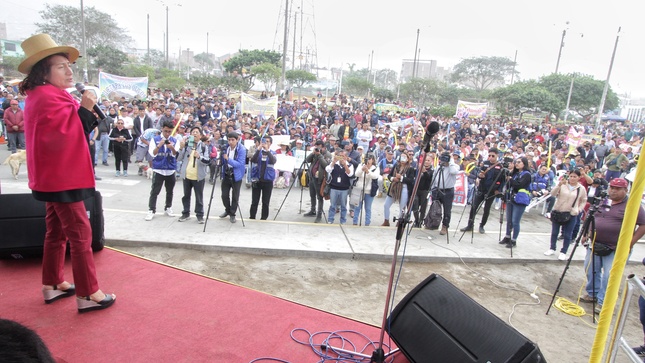 Rosa Vásquez: “Nos mantendremos firmes en el respeto de los límites de la provincia de Huarochirí”