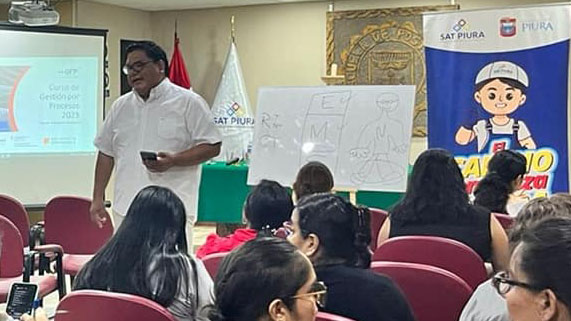 Foto del curso de Gestión por Procesos.