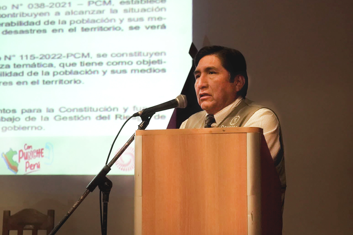 CER Arequipa brinda charla sobre el Sinagerd y sus instrumentos durante taller de capacitación