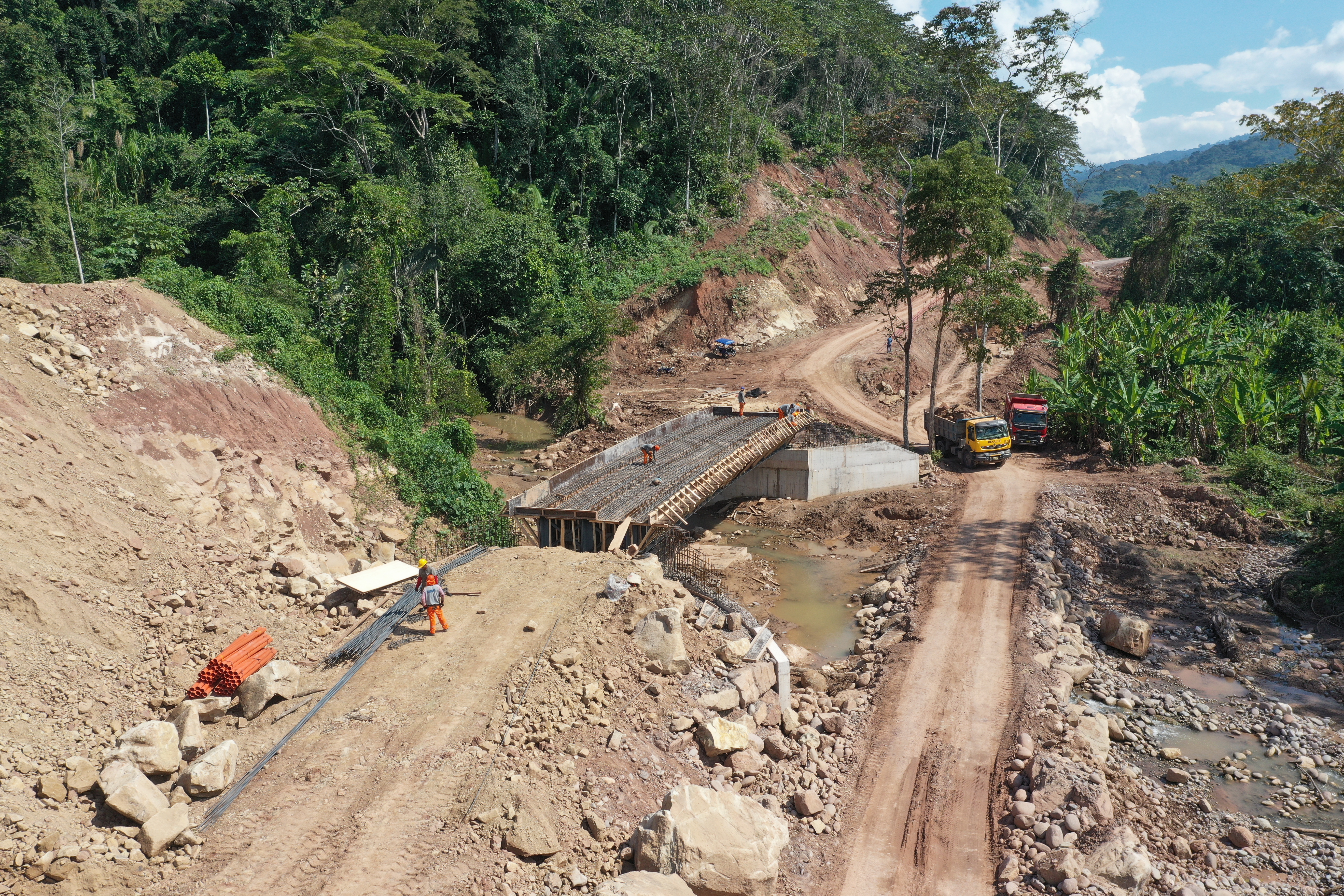 Carretera tramo Pasarraya
