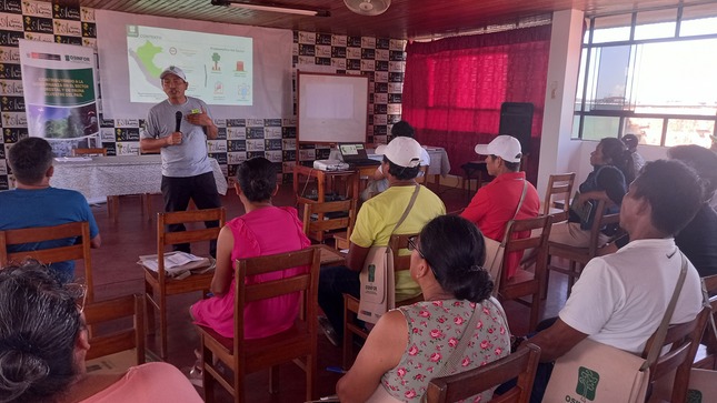 Taller en Alto Amazonas sobre normativa forestal 