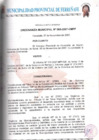 Vista preliminar de documento Ordenanza Municipalbqcrz