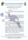 Vista preliminar de documento Ordenanza Municipal N° 022-2013-CMPF1Y9XT