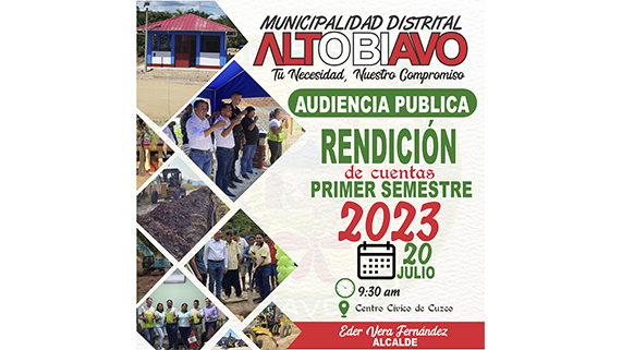 ¡Primera Audiencia Publica!