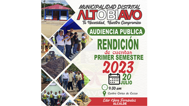 ¡Primera Audiencia Publica!