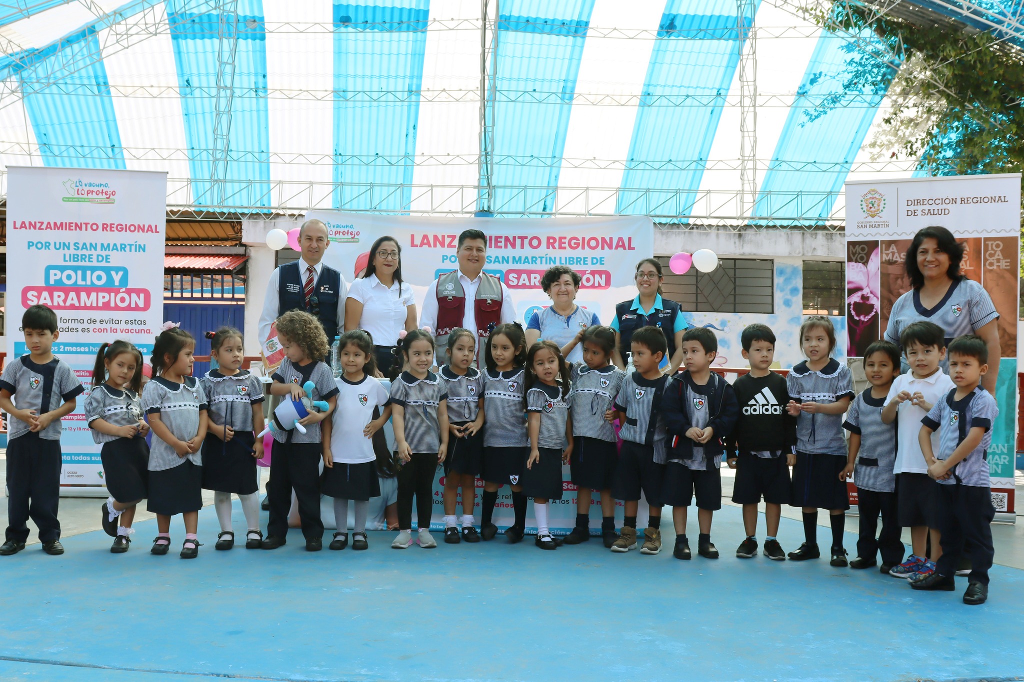Lanzamiento barrido sarampión y polio