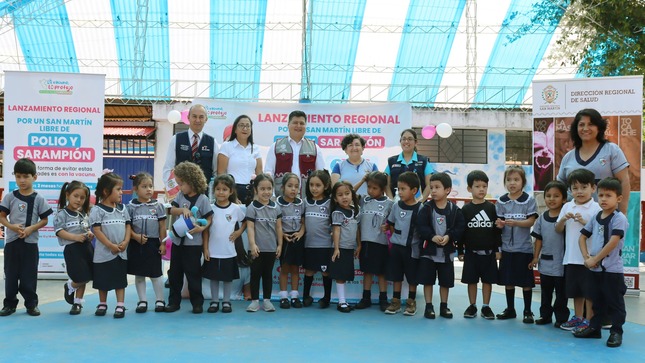 Lanzamiento barrido sarampión y polio