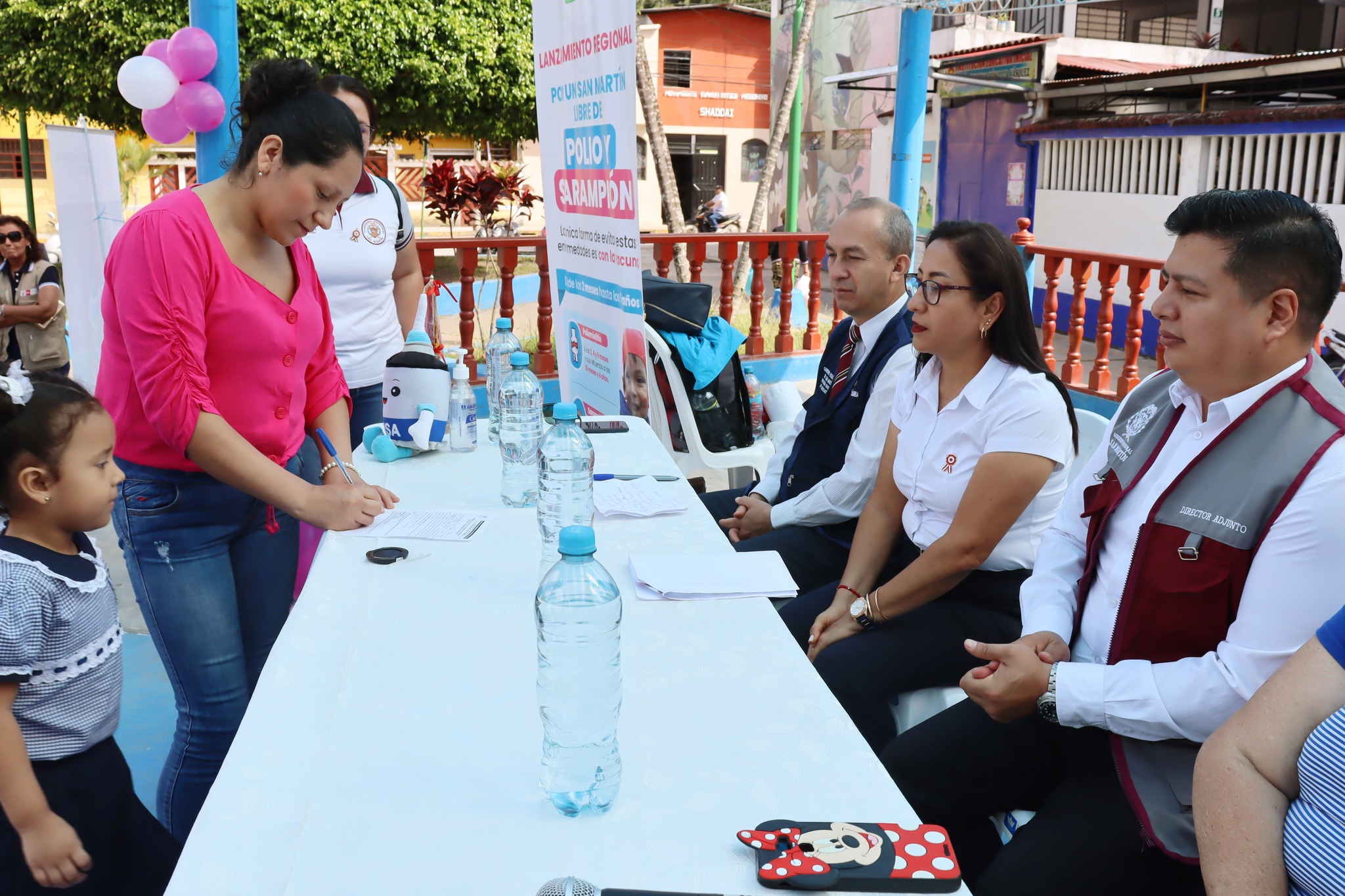 Lanzamiento barrido sarampión y polio