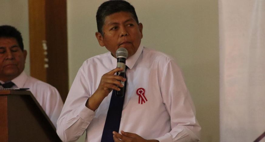 El Alcalde provincial John Larry Coayla estuvo presente en la presentación del proyecto: “Fortalecimiento del Sistema de Gestión del Riesgo de Desastres en Arequipa y Moquegua, Preparados y Seguros".