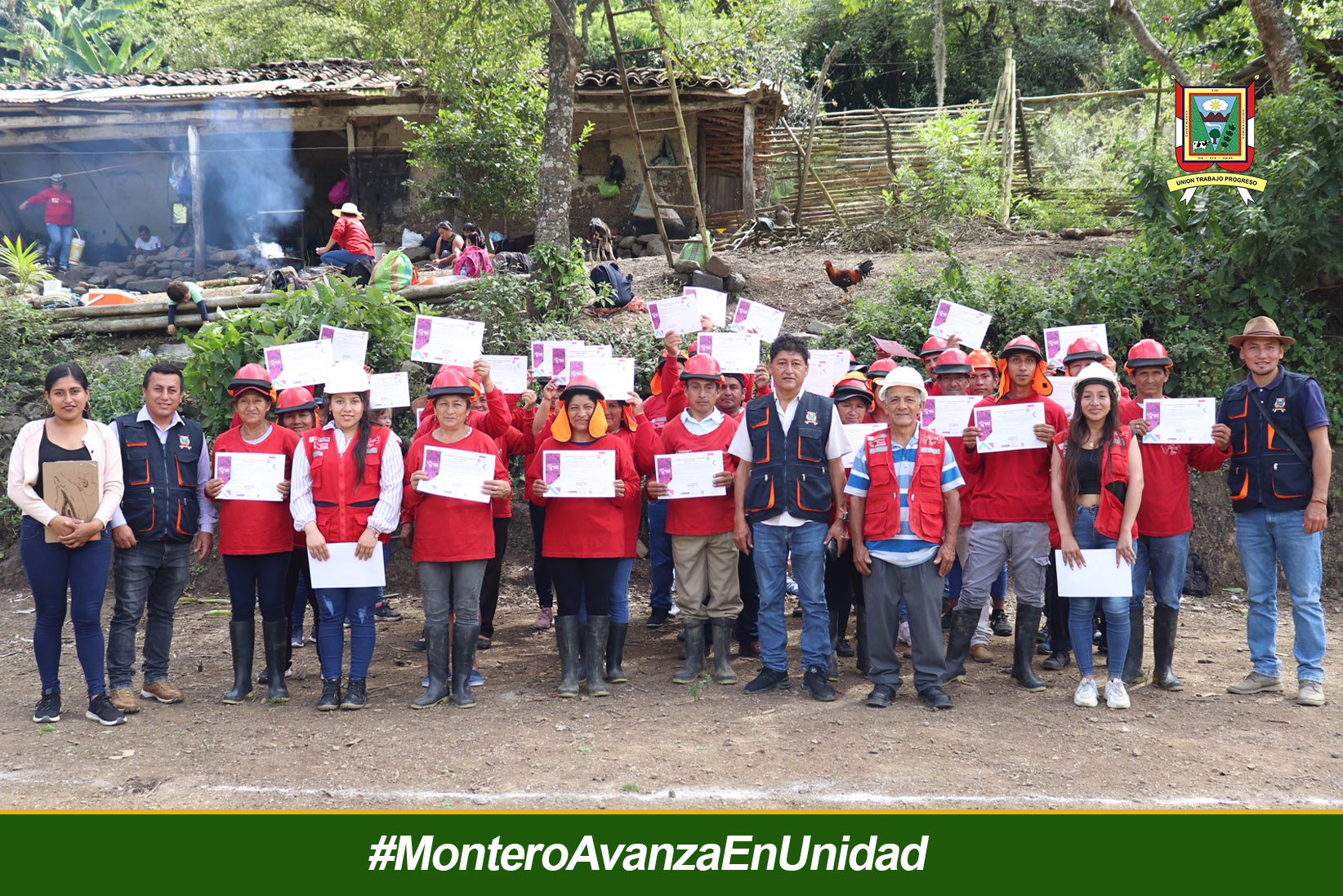 Ceremonia de clausura de las actividades del programa “Lurawi Perú”