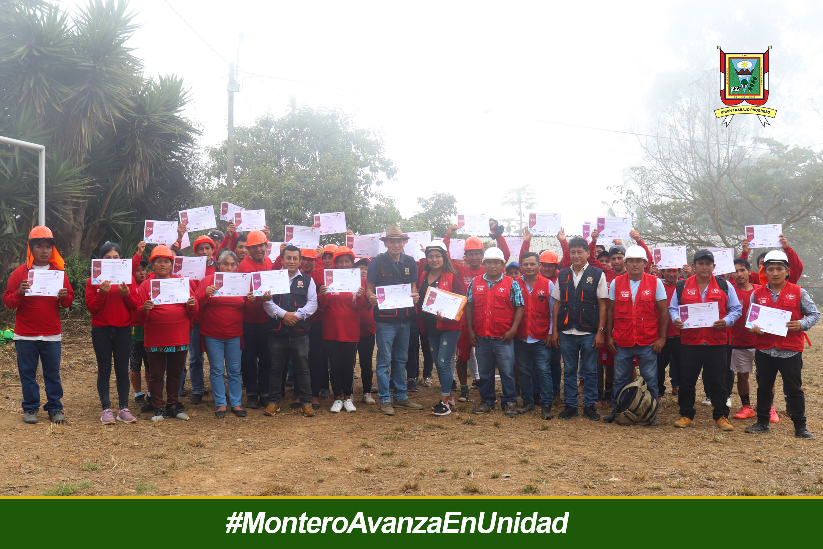 Ceremonia de clausura de las actividades del programa “Lurawi Perú”