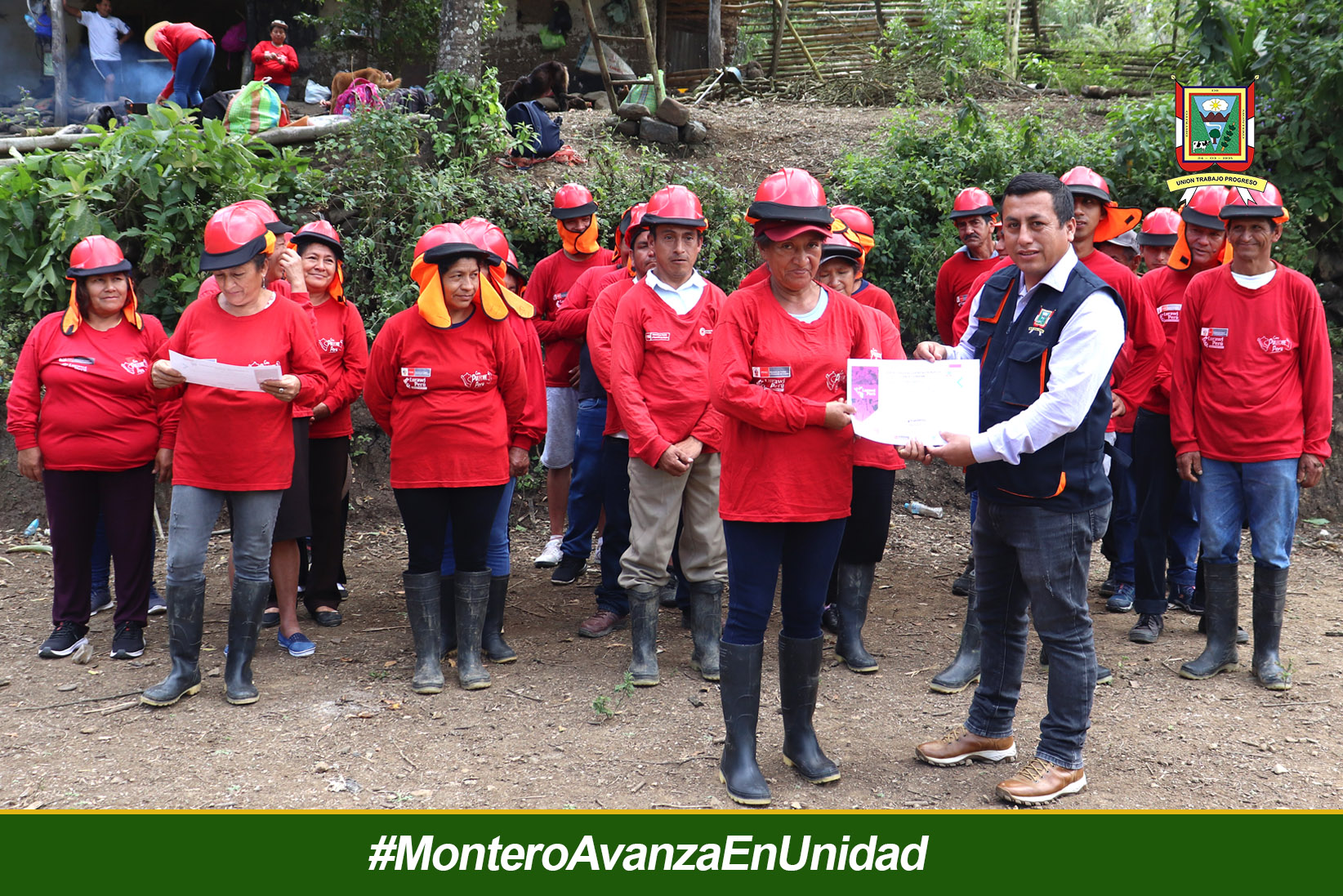 Ceremonia de clausura de las actividades del programa “Lurawi Perú”