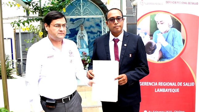 Médico Yonny Ureta Nuñez asume como nuevo gerente regional de salud de Lambayeque