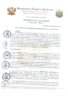Vista preliminar de documento DECRETO ALCALDIA 001