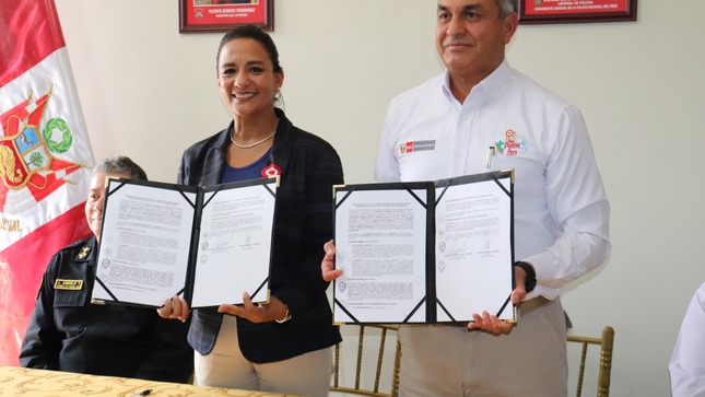 GRT y MININTER suscriben convenio para adquisición de patrulleros