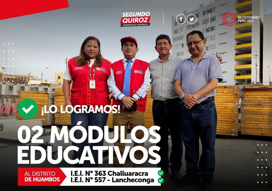 FOTOGRAFÍA DE GESTIÓN DE MÓDULOS EDUCATIVOS