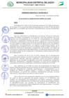 Vista preliminar de documento ORDENANZA MUNICIPAL N° 168 -2023 - ORDENANZA QUE MODIFICA 3 ARTICULOS DEL ROF