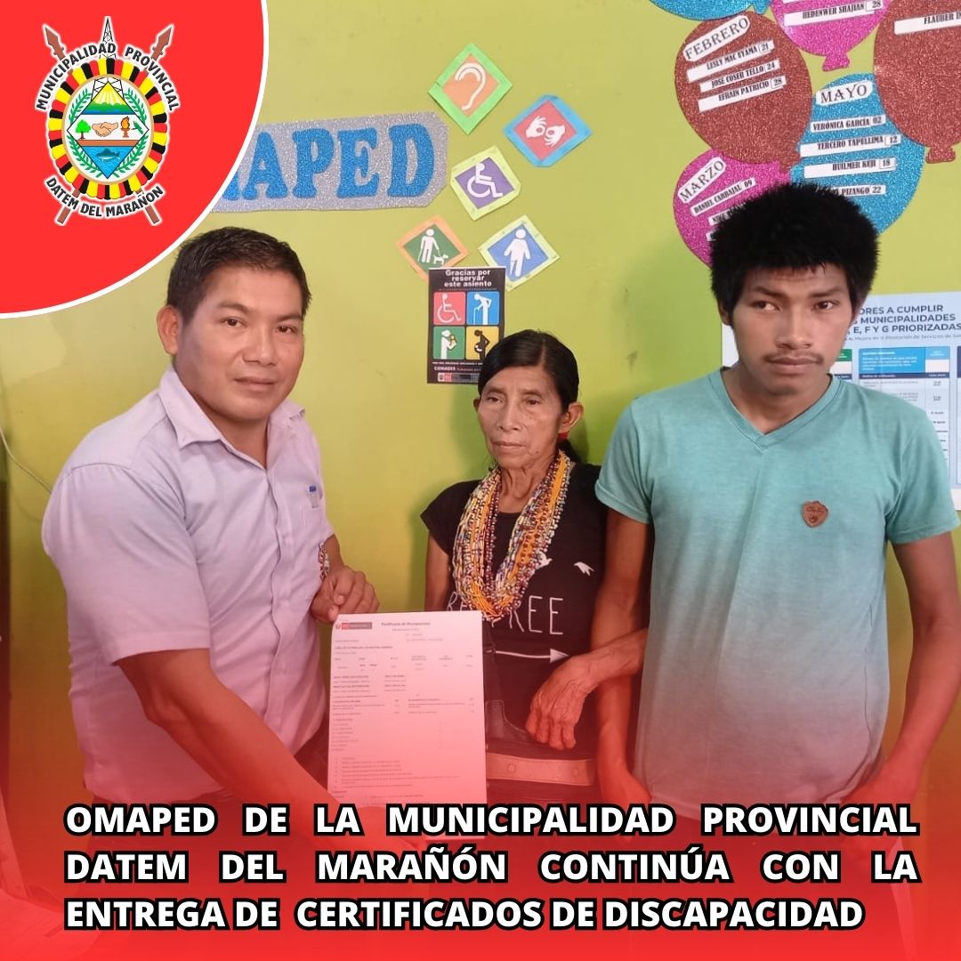MUNICIPALIDAD PROVINCIAL DATEM DEL MARAÑON