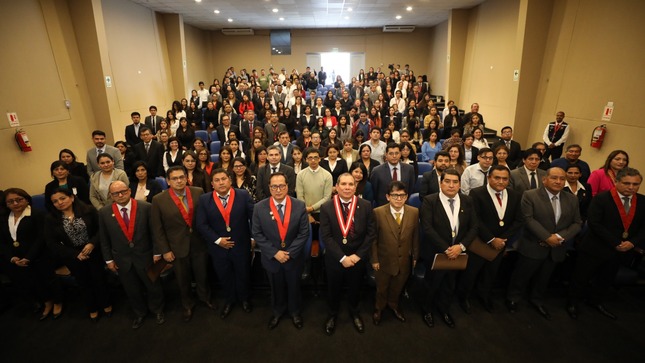 PRESIDENTE DEL PODER JUDICIAL INAUGURÓ NUESTRO I CONGRESO INTERNACIONAL DE DERECHO LABORAL