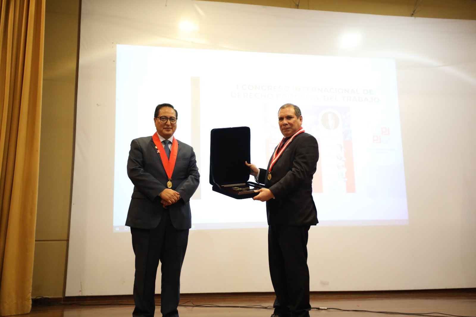 PRESIDENTE DEL PODER JUDICIAL INAUGURÓ NUESTRO I CONGRESO INTERNACIONAL DE DERECHO LABORAL