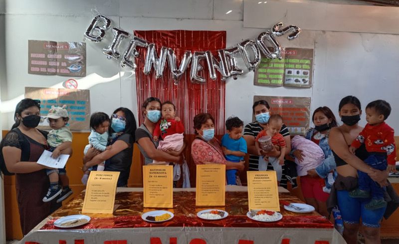 Foto 1 de Anemia: DIRIS Lima Centro impulsa talleres demostrativos de preparación de alimentos ricos en hierro en niños y niñas menores de 3 años