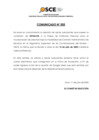 Vista preliminar de documento Comunicado N° 003 Concurso de CAS N° 035-2023/AREQUIPA-TEMPORAL