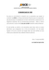 Vista preliminar de documento Comunicado N°  003 Concurso de CAS N° 034-2023/CAJAMARCA-TEMPORAL