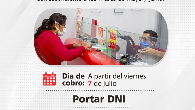 Pago del Programa Juntos