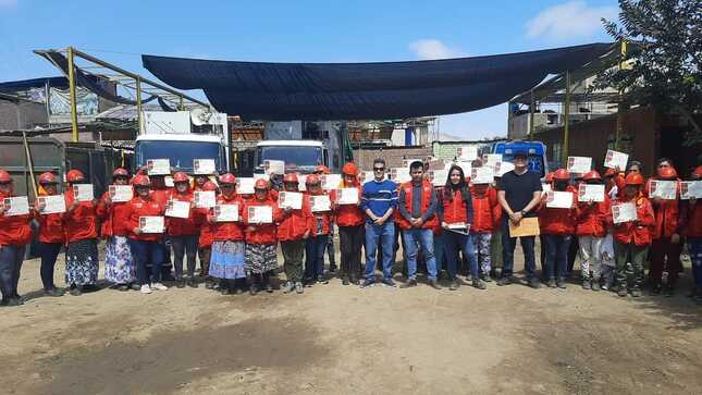 Programa Lurawi Perú en el distrito de Nepeña