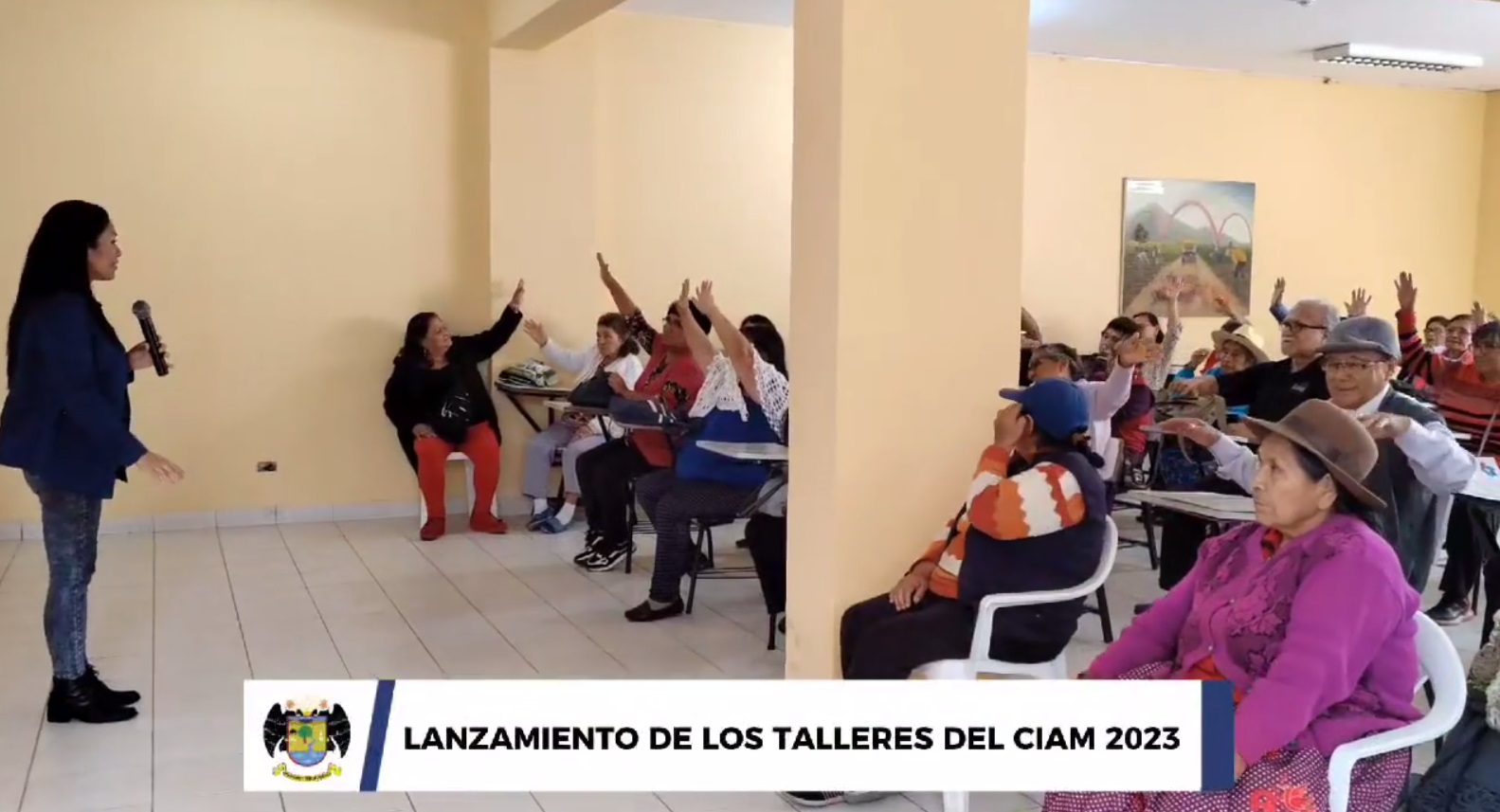 MPH inició hoy los talleres de baile, tejido y manualidades que buscan beneficiar a más de 80 adultos mayores
