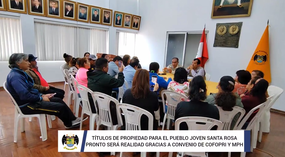 Más de 800 viviendas de Santa Rosa - Chancay serán tituladas en este 2023