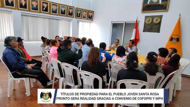 Más de 800 viviendas de Santa Rosa - Chancay serán tituladas en este 2023