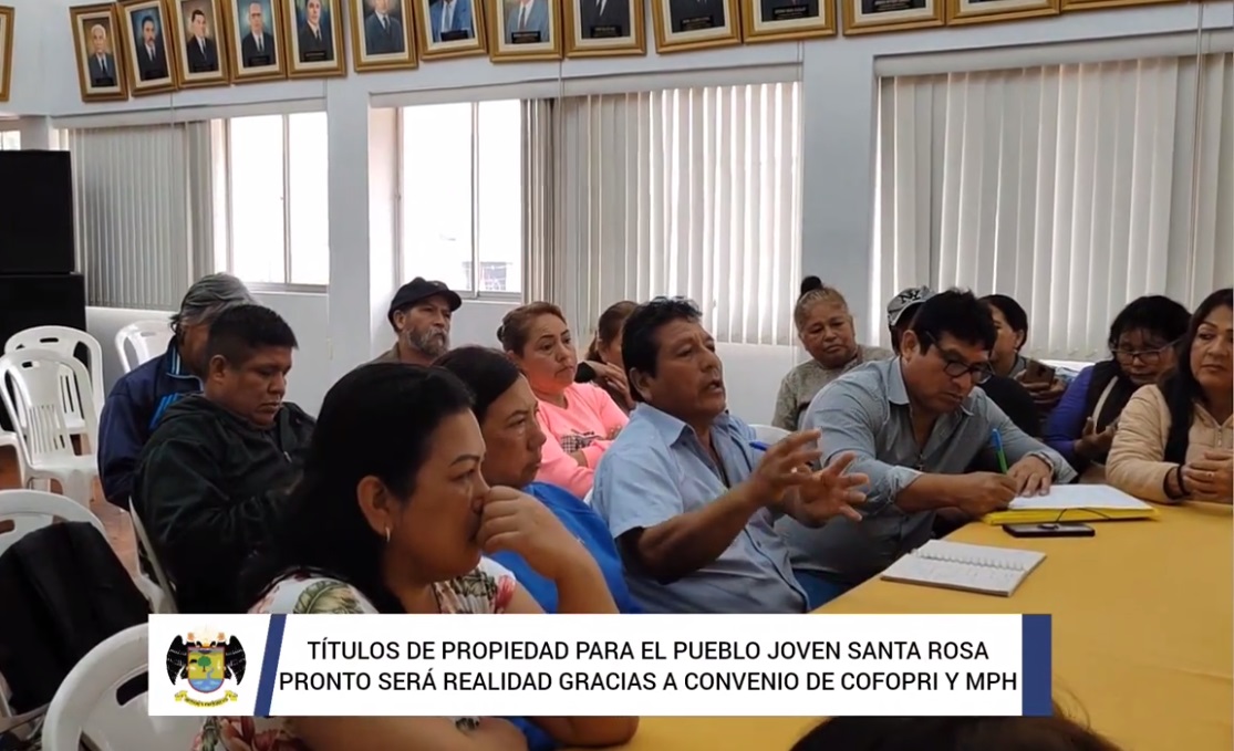 Más de 800 viviendas de Santa Rosa - Chancay serán tituladas en este 2023