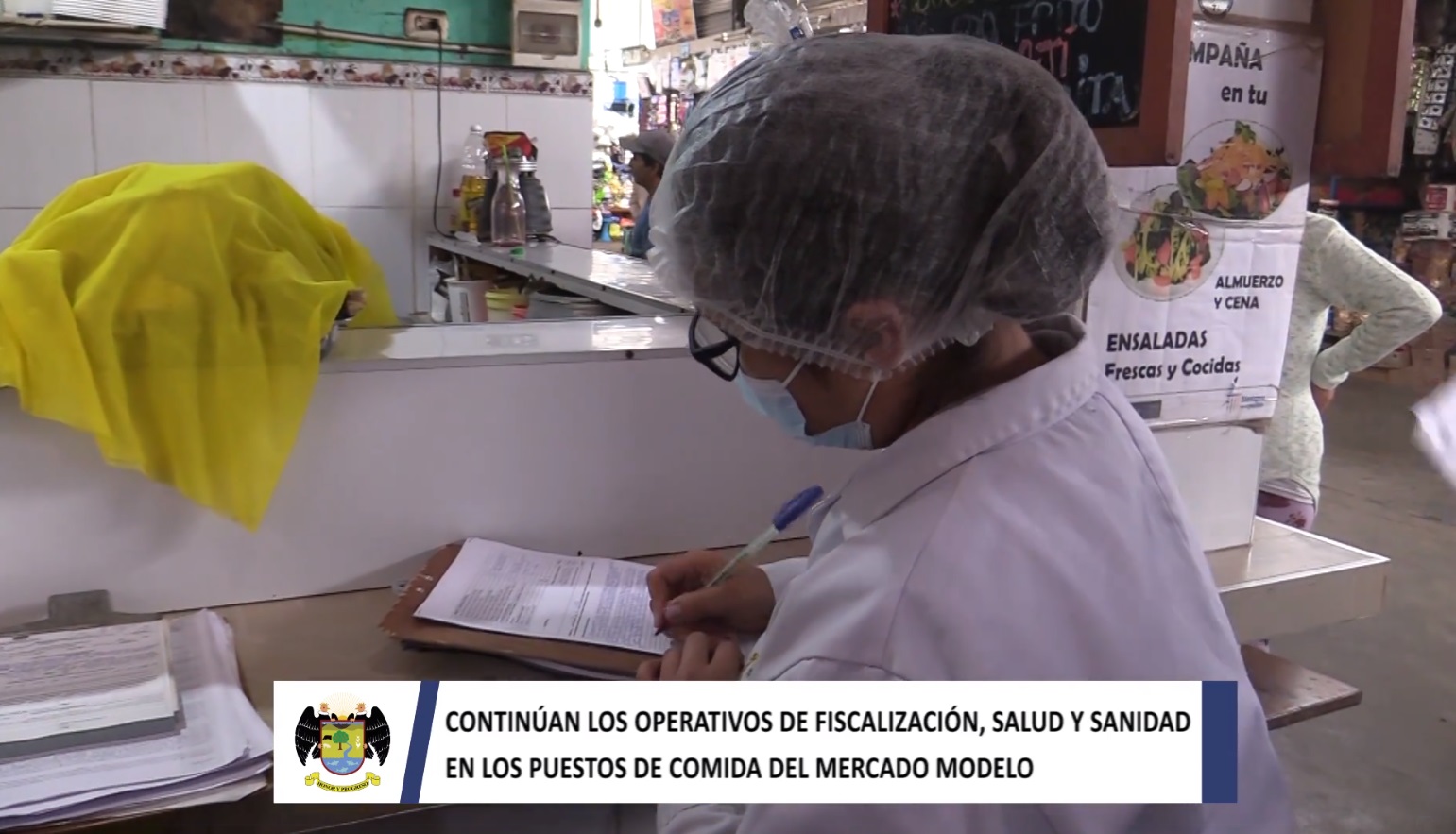 Continúan los operativos de fiscalización, salud y sanidad en los puestos de comida del mercado modelo