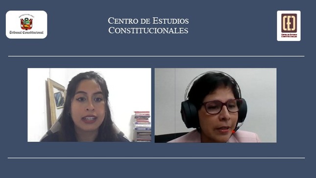 Curso “Construyendo un futuro sin violencia contra las mujeres” realizó CEC del TC
