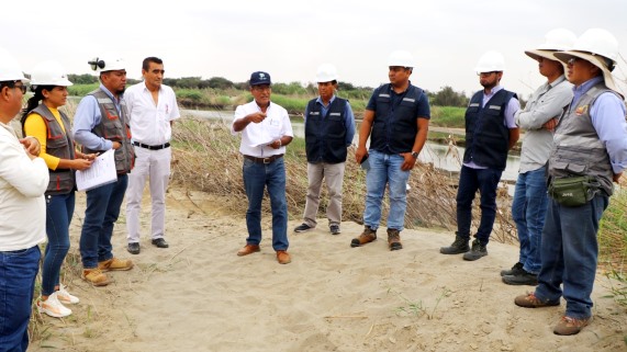 GORE inicia obras de prevención en Valle del Chira para hacer frente al Niño Global