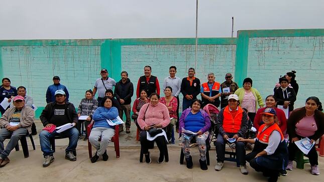 MPH continúa con los talleres de prevención en los centros poblados ante la proximidad de El Fenómeno El Niño Global