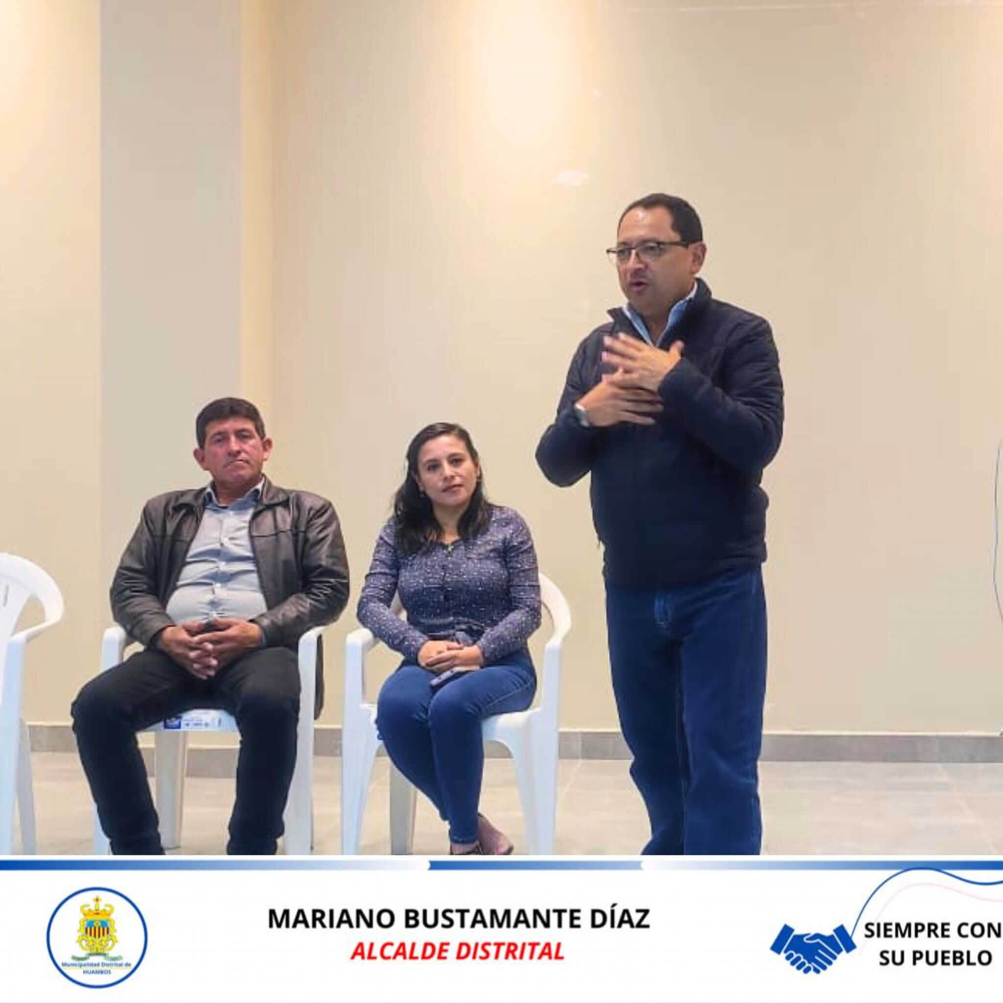 REUNIÓN PARA LA CREACIÓN INSTITUTO SUPERIOR PARA HUAMBOS