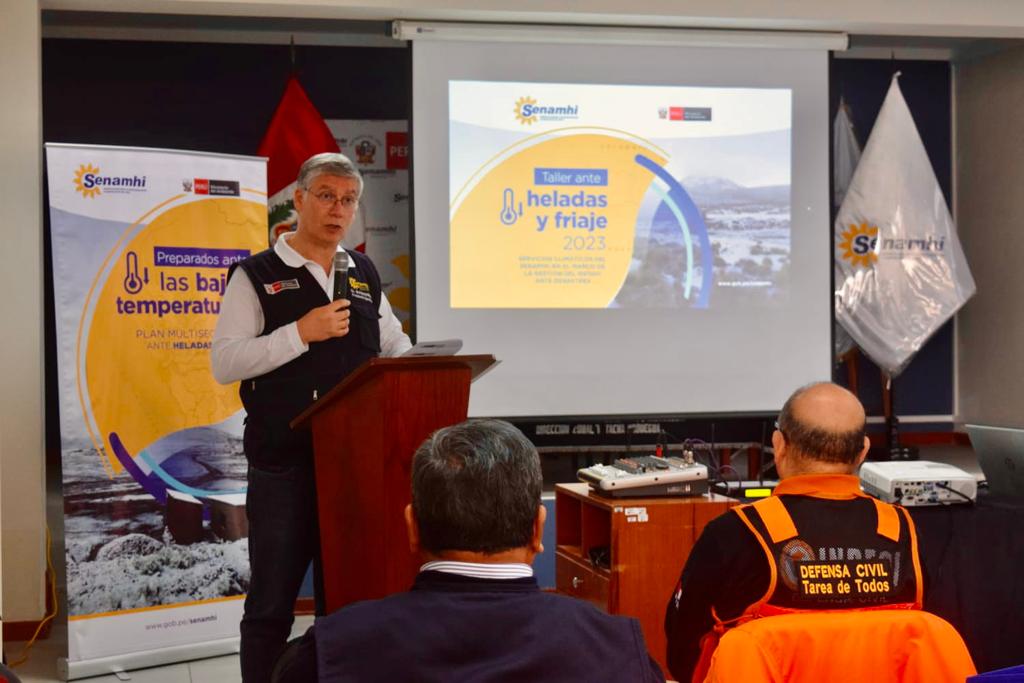 Taller ante heladas y friaje - Tacna 2023