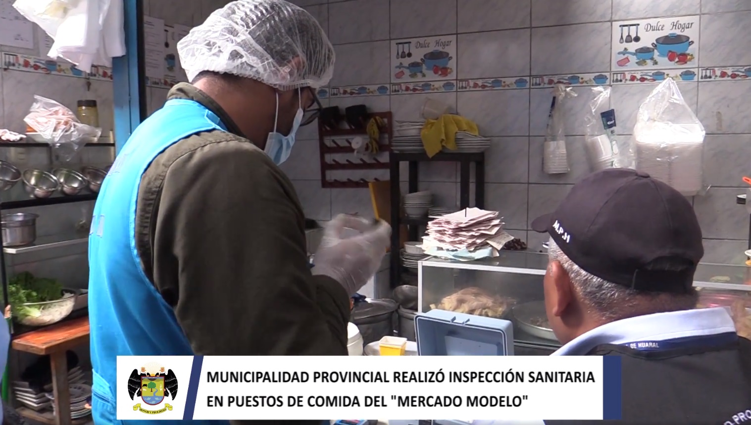 Municipalidad provincial realizó inspección sanitaria en puestos de comida del "Mercado Modelo"