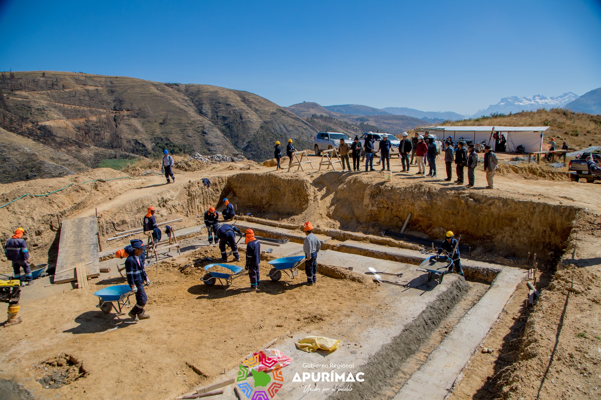 Más de 5 millones de soles asigna gobernador regional Percy Godoy a proyecto de riego en Curahuasi