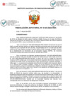Vista preliminar de documento Resolución Jefatural N° 0125-2023-INIA