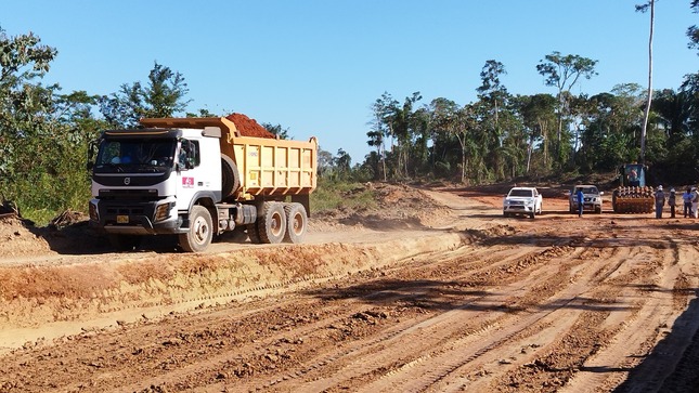 Imagen de Obra mejoramiento del camino vecinal Ponalillo – Arrozal – Republica