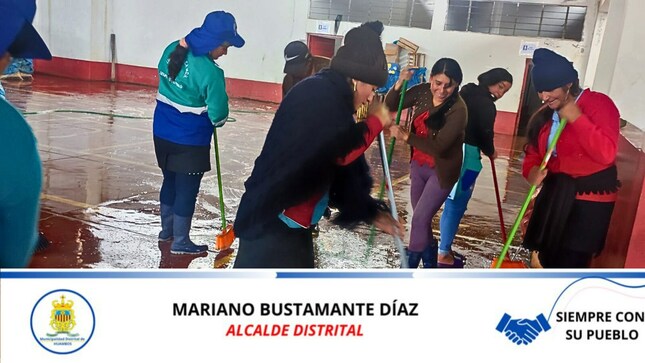Acondicionamiento en el Mercado de Huambos