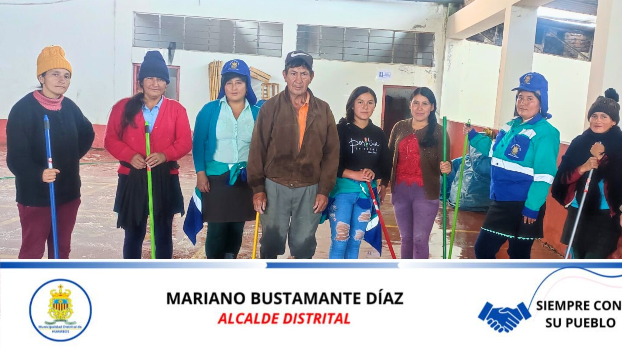 Acondicionamiento en el Mercado de Huambos