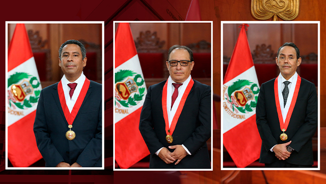 Magistrados del Tribunal Constitucional, integrantes de la Sala Segunda.