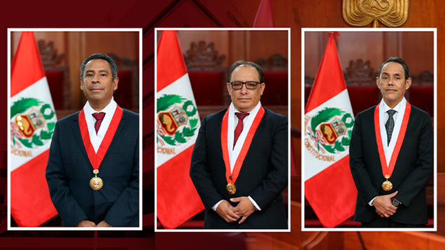 Magistrados del Tribunal Constitucional, integrantes de la Sala Segunda.